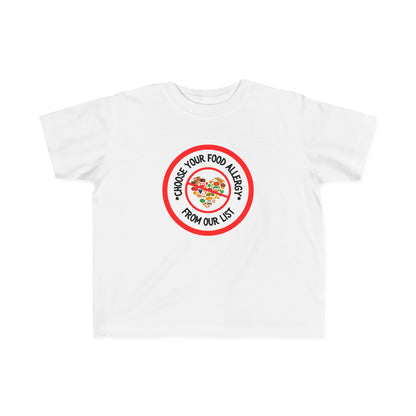 Other Food Allergies Red Logo Toddler Tee