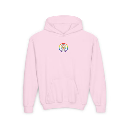 Multiple Allergies Rainbow Logo Youth Hoodie
