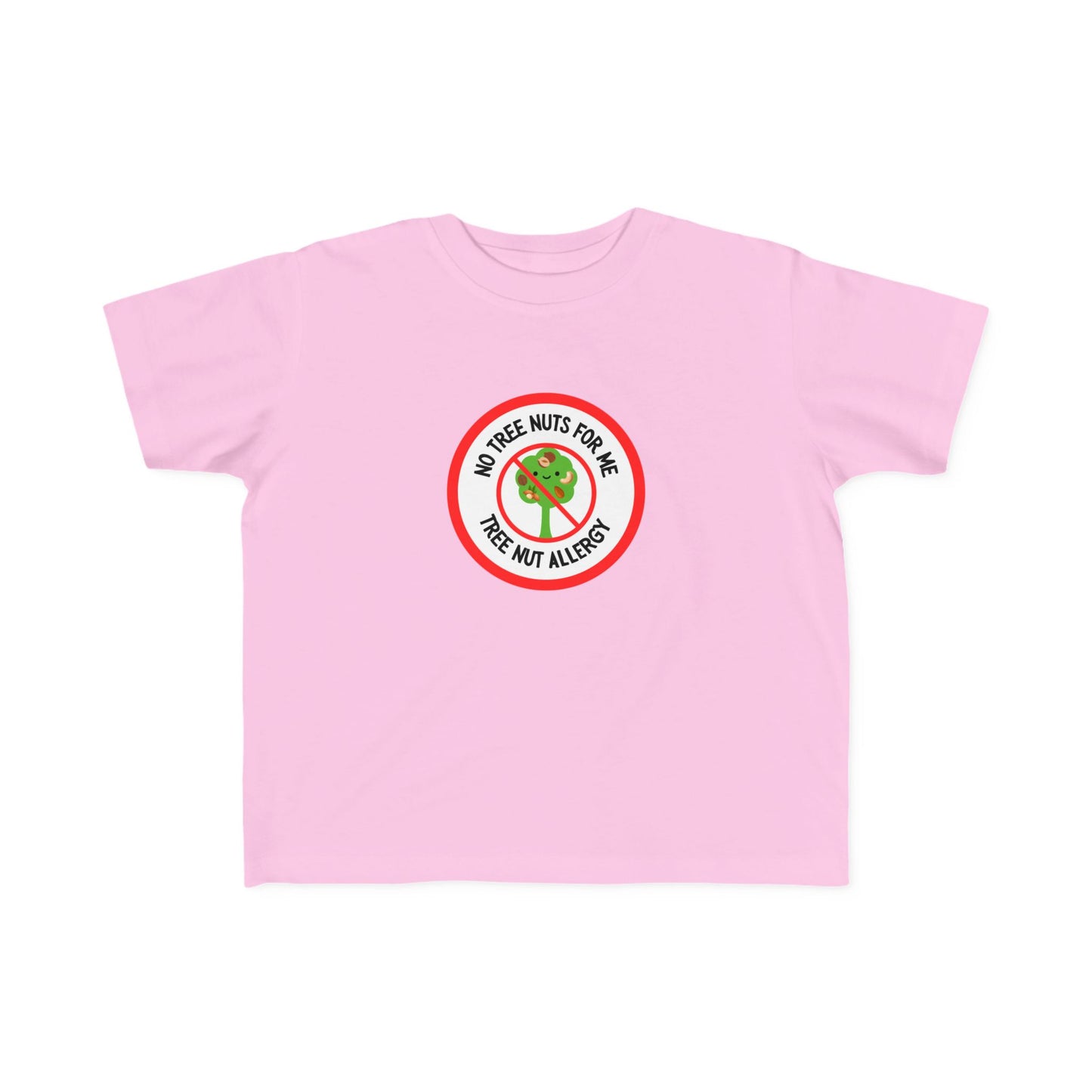 Tree Nut Allergy Red Logo Toddler Tee