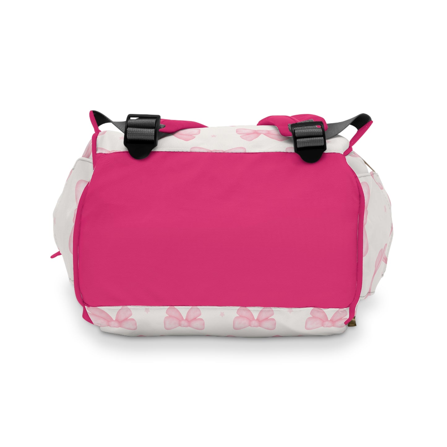 Pink Bow Food Allergy Diaper Backpack