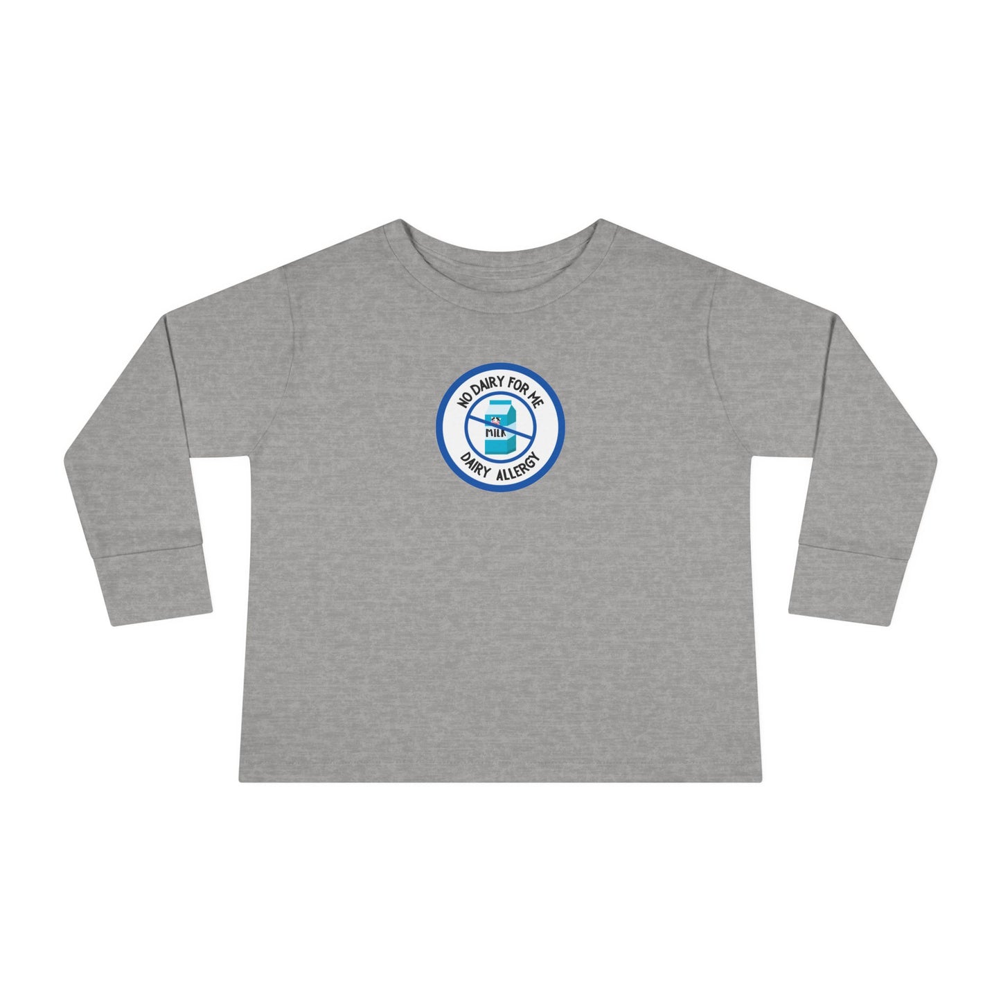Dairy Allergy Blue Logo Toddler Long Sleeve