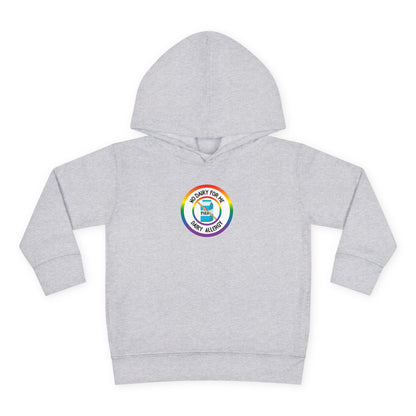Dairy Allergy Rainbow Logo Toddler Hoodie