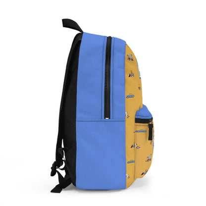 Yellow Truck Food Allergy Backpack
