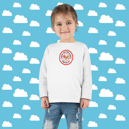 Other Food Allergies Red Logo Toddler Long Sleeve