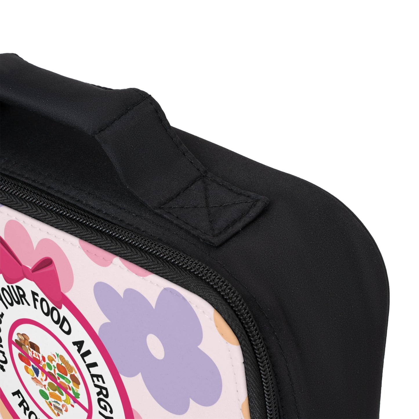 Retro Flowers Food Allergy Lunchbox