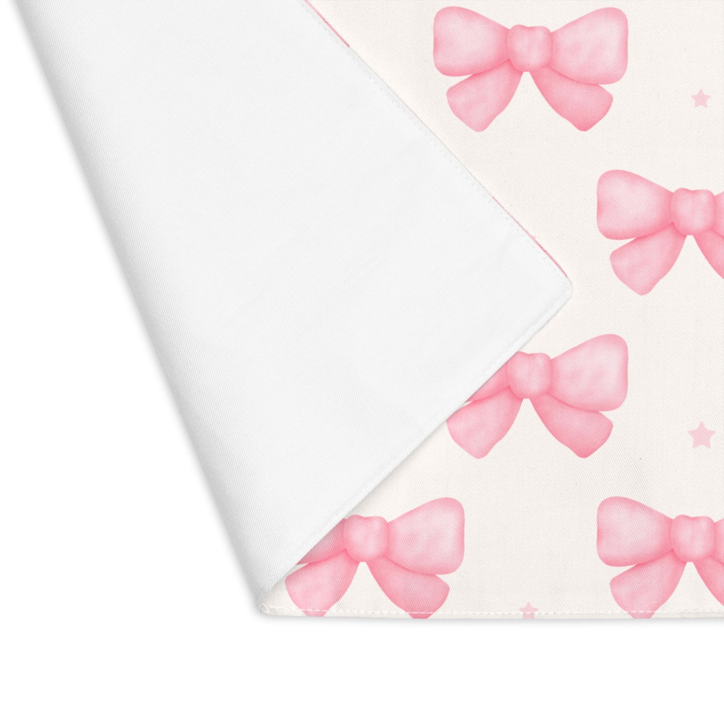 Pink Coquette Bow Placemat