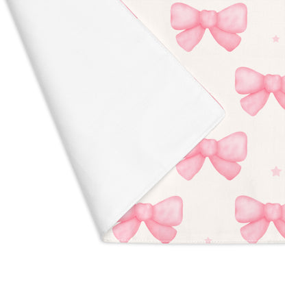 Pink Coquette Bow Placemat