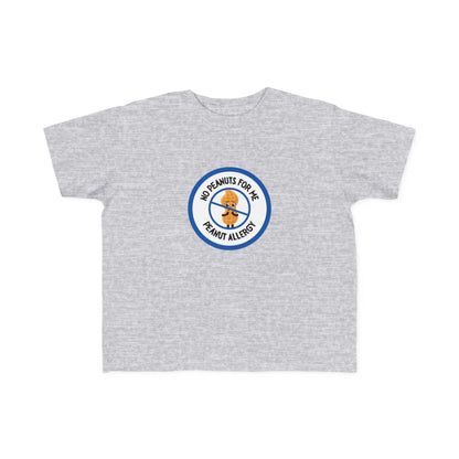 Peanut Allergy Blue Logo Toddler Tee