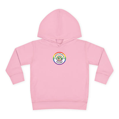 Nut Allergy Rainbow Logo Toddler Hoodie