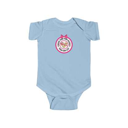 Other Food Allergies Pink Logo Short Sleeve Onesie