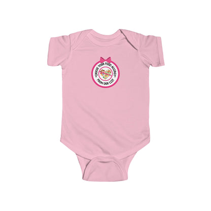 Other Food Allergies Pink Logo Short Sleeve Onesie
