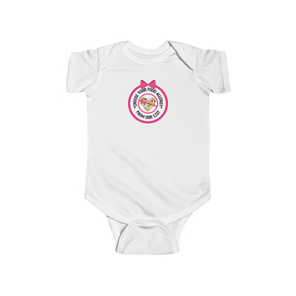 Other Food Allergies Pink Logo Short Sleeve Onesie