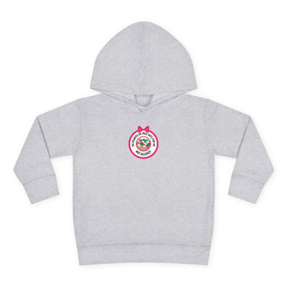 Nut Allergy Pink Logo Toddler Hoodie