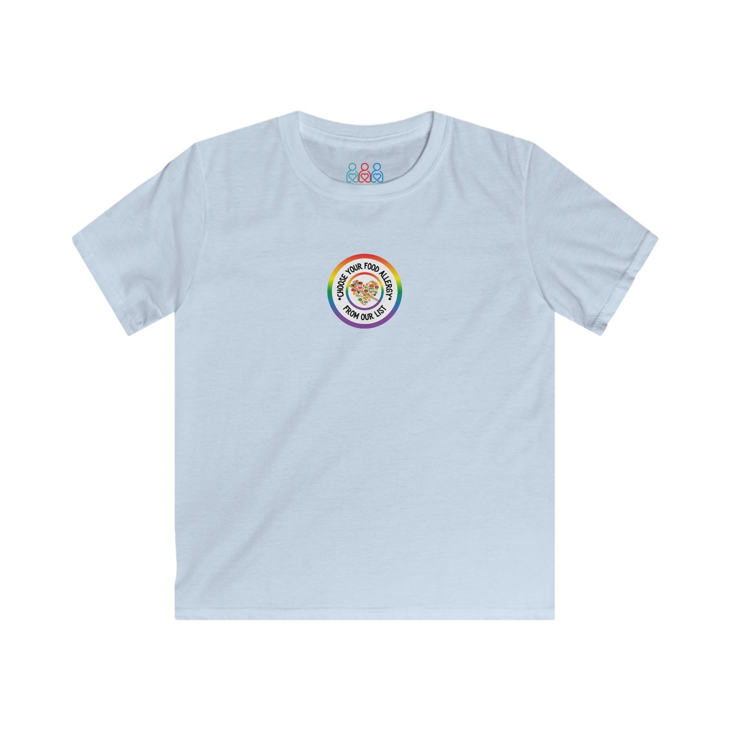 Other Food Allergies Rainbow Logo Youth Tee