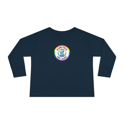 Dairy Allergy Rainbow Logo Toddler Long Sleeve