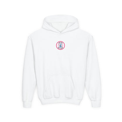 Dairy Allergy Pink Logo Youth Hoodie
