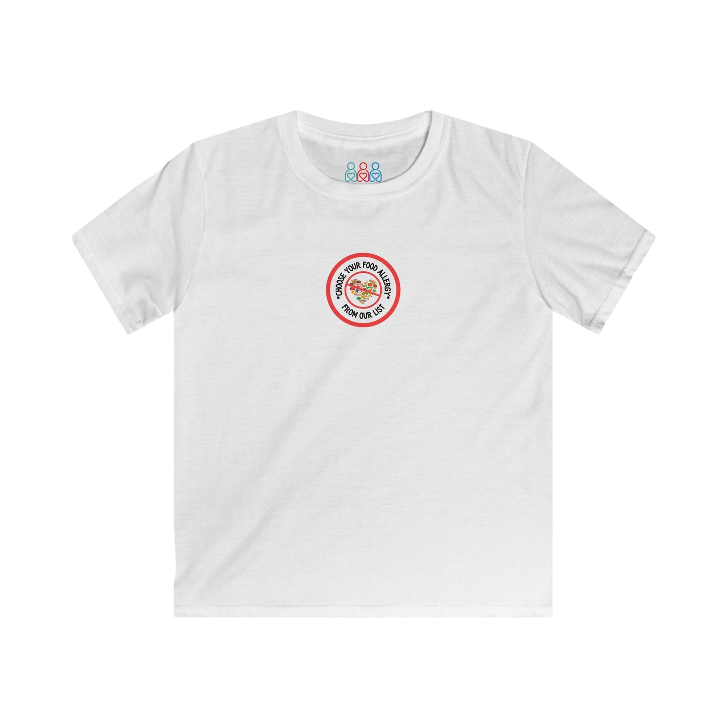 Other Food Allergies Red Logo Youth Tee