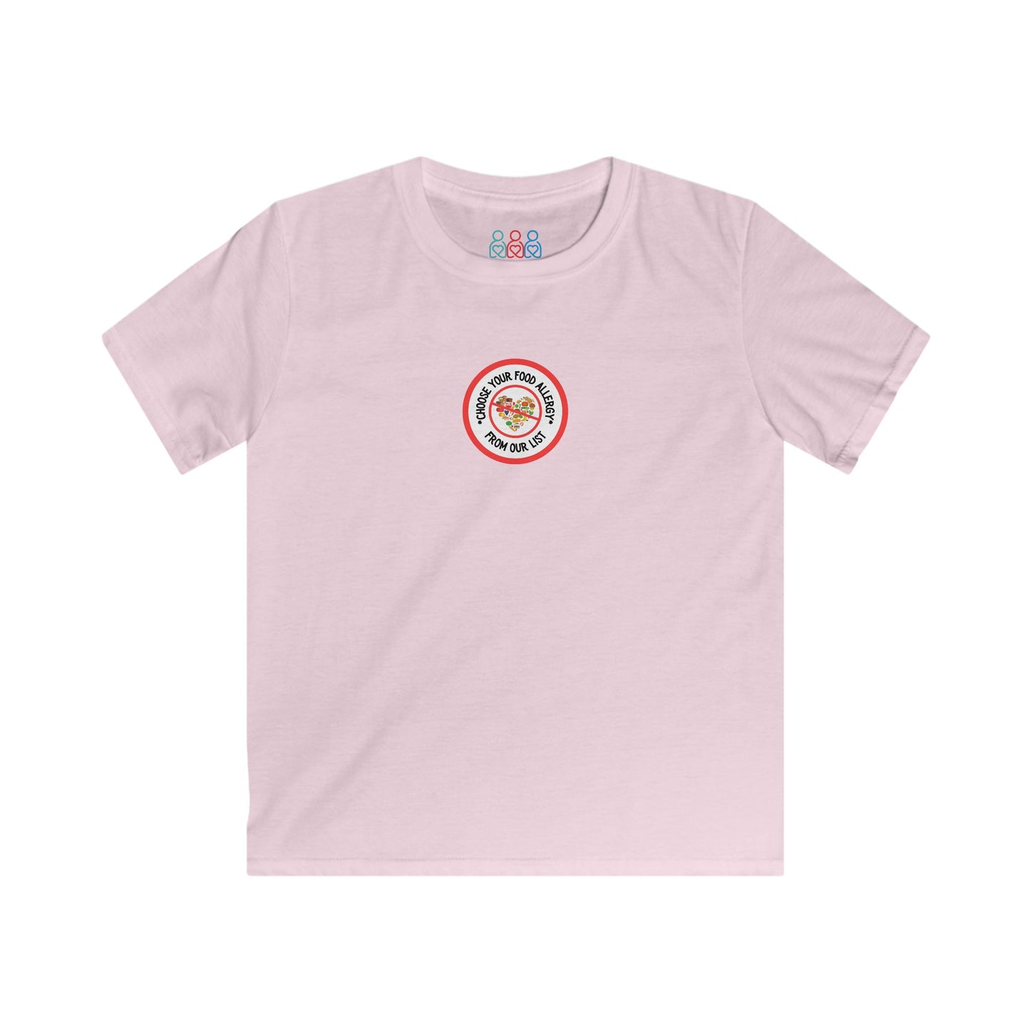 Other Food Allergies Red Logo Youth Tee