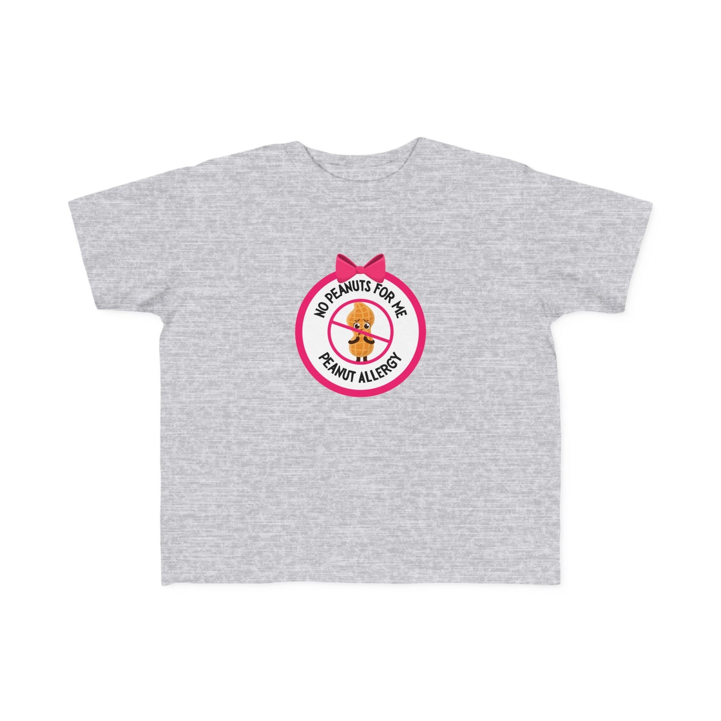 Peanut Allergy Pink Logo Toddler Tee