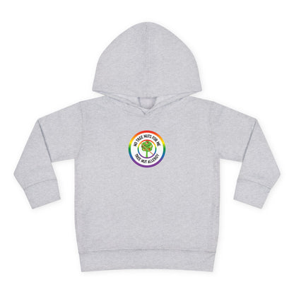 Tree Nut Allergy Rainbow Logo Toddler Hoodie