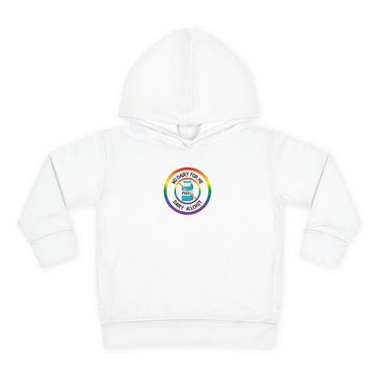 Dairy Allergy Rainbow Logo Toddler Hoodie
