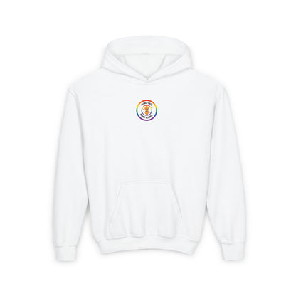 Peanut Allergy Rainbow Logo Youth Hoodie