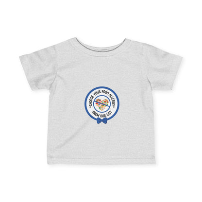 Other Food Allergies Blue Logo Baby Tee