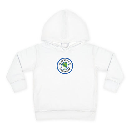 Tree Nut Allergy Blue Logo Toddler Hoodie