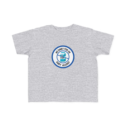 Dairy Allergy Blue Logo Toddler Tee
