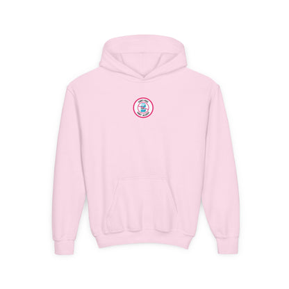 Dairy Allergy Pink Logo Youth Hoodie