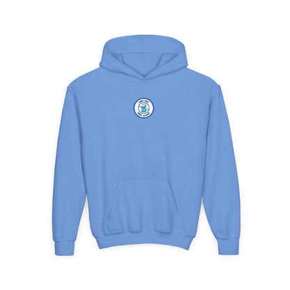 Dairy Allergy Blue Logo Youth Hoodie