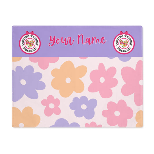 Retro Food Allergy Placemat