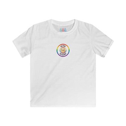 Egg Allergy Rainbow Logo Youth Tee