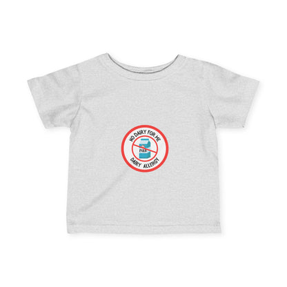 Dairy Allergy Red Logo Baby Tee
