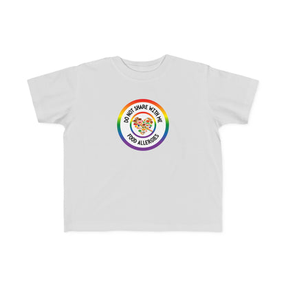 Multiple Allergies Rainbow Logo Toddler Tee