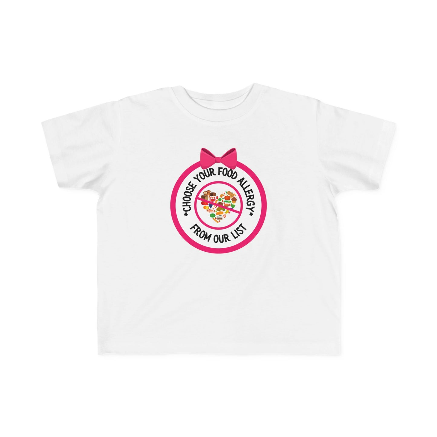 Other Food Allergies Pink Logo Toddler Tee