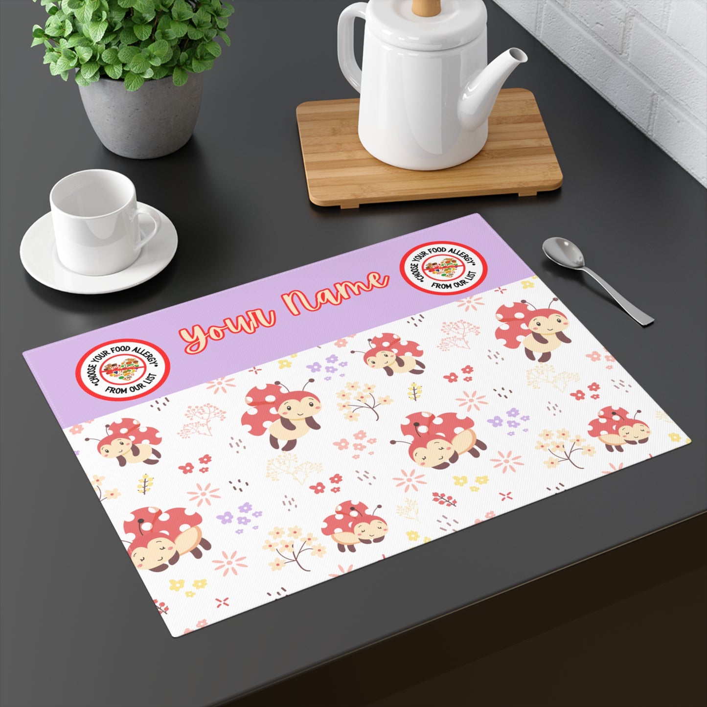 Ladybug Placemat, 1 pc
