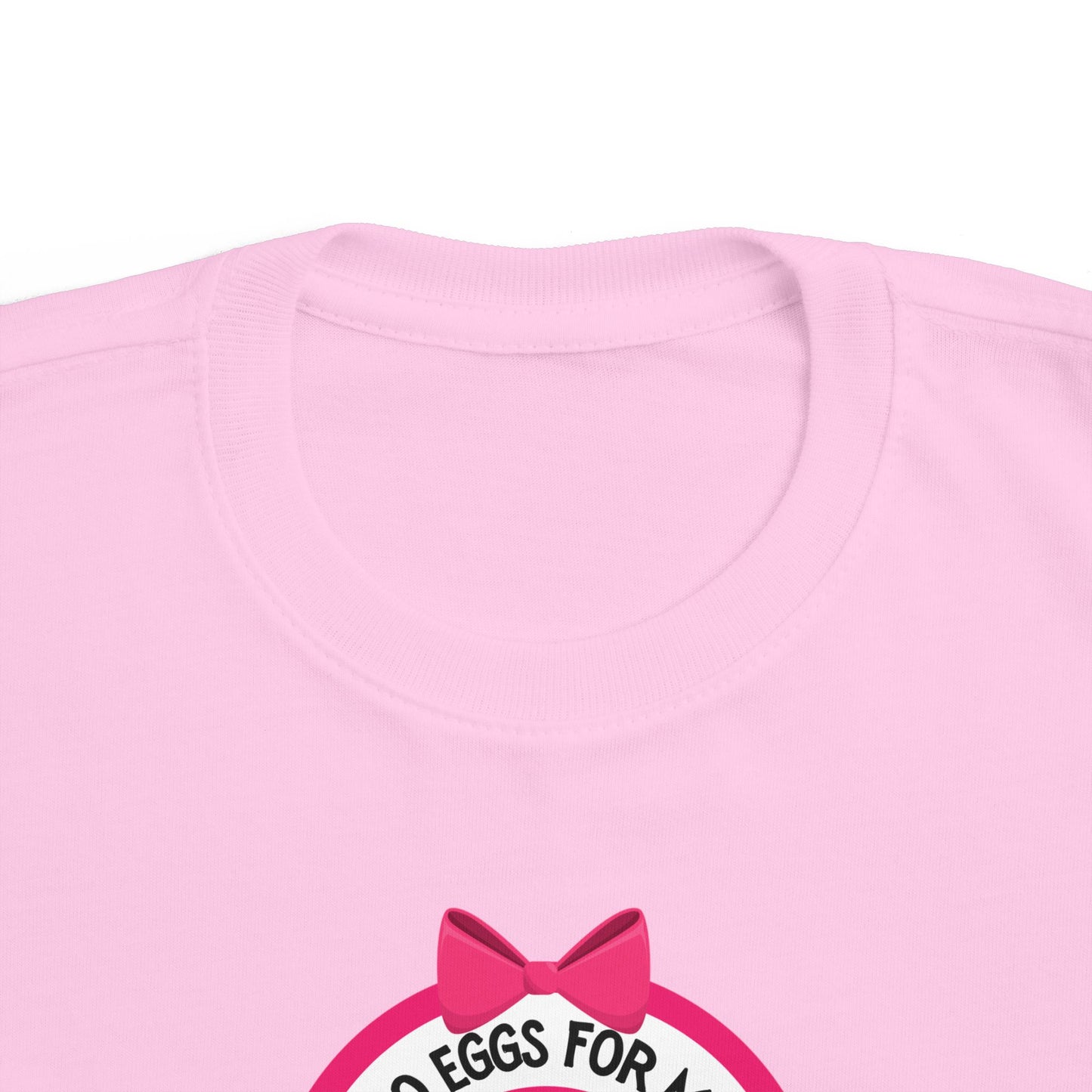 Egg Allergy Pink Logo Toddler Tee