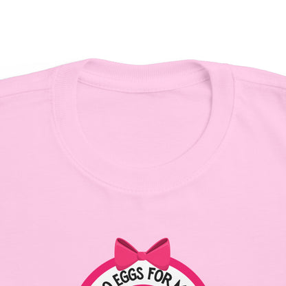 Egg Allergy Pink Logo Toddler Tee