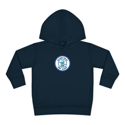 Dairy Allergy Blue Logo Toddler Hoodie