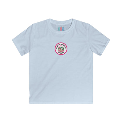 Nut Allergy Pink Logo Youth Tee