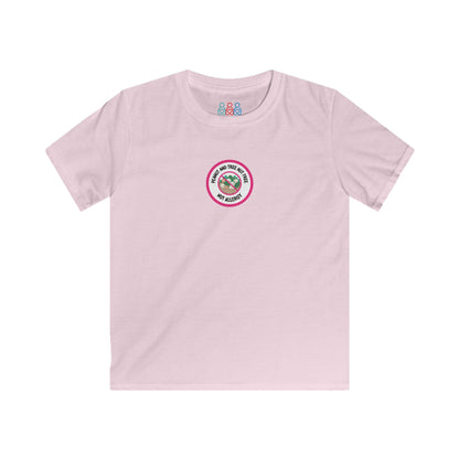 Nut Allergy Pink Logo Youth Tee