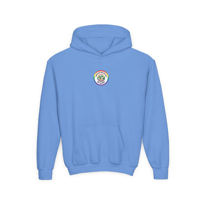 Nut Allergy Rainbow Logo Youth Hoodie
