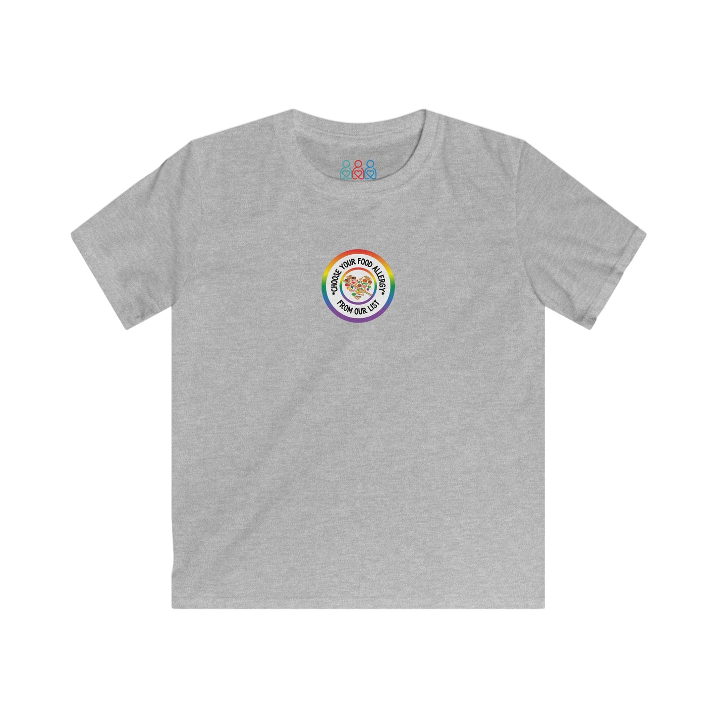 Other Food Allergies Rainbow Logo Youth Tee