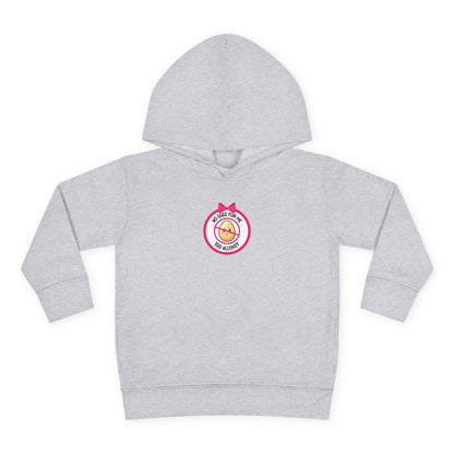Egg Allergy Pink Logo Toddler Hoodie