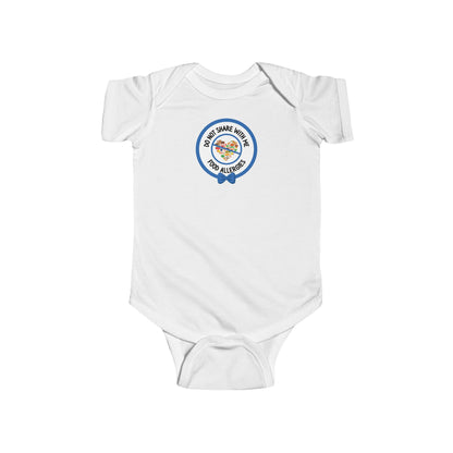 Multiple Allergies Blue Logo Short Sleeve Onesie