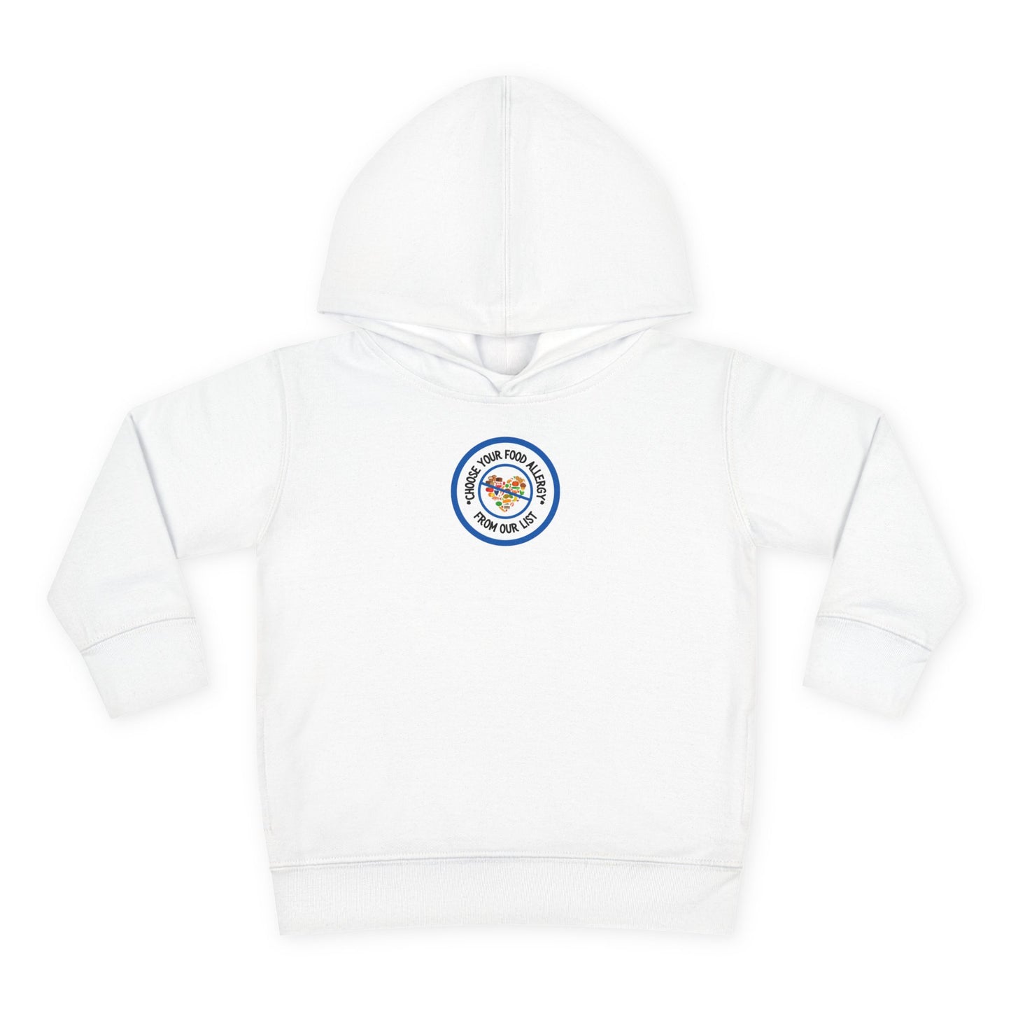 Other Food Allergies Blue Logo Toddler Hoodie