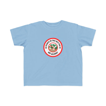 Nut Allergy Red Logo Toddler Tee