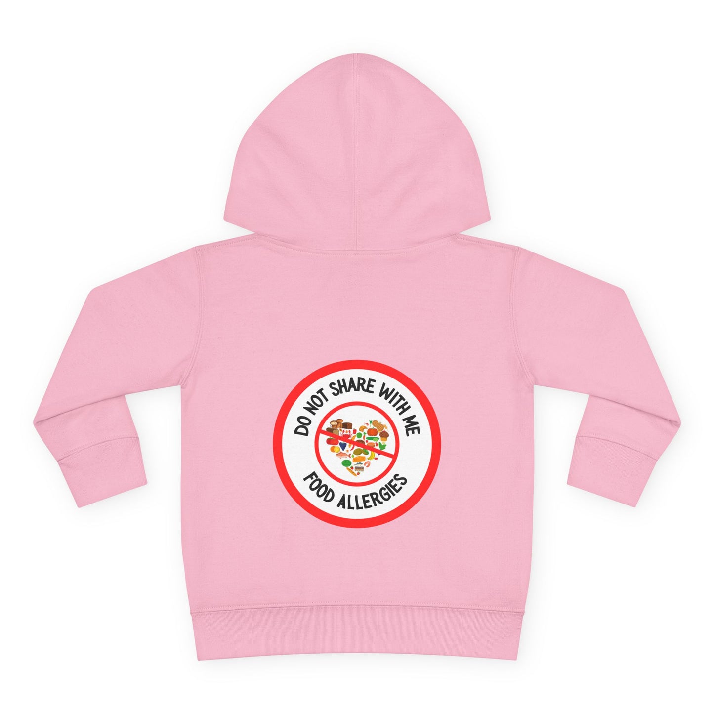 Multiple Allergies Red Logo Toddler Hoodie