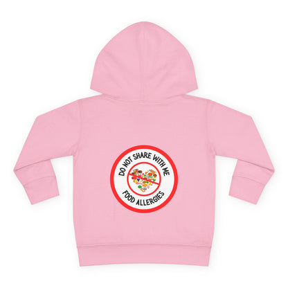 Multiple Allergies Red Logo Toddler Hoodie